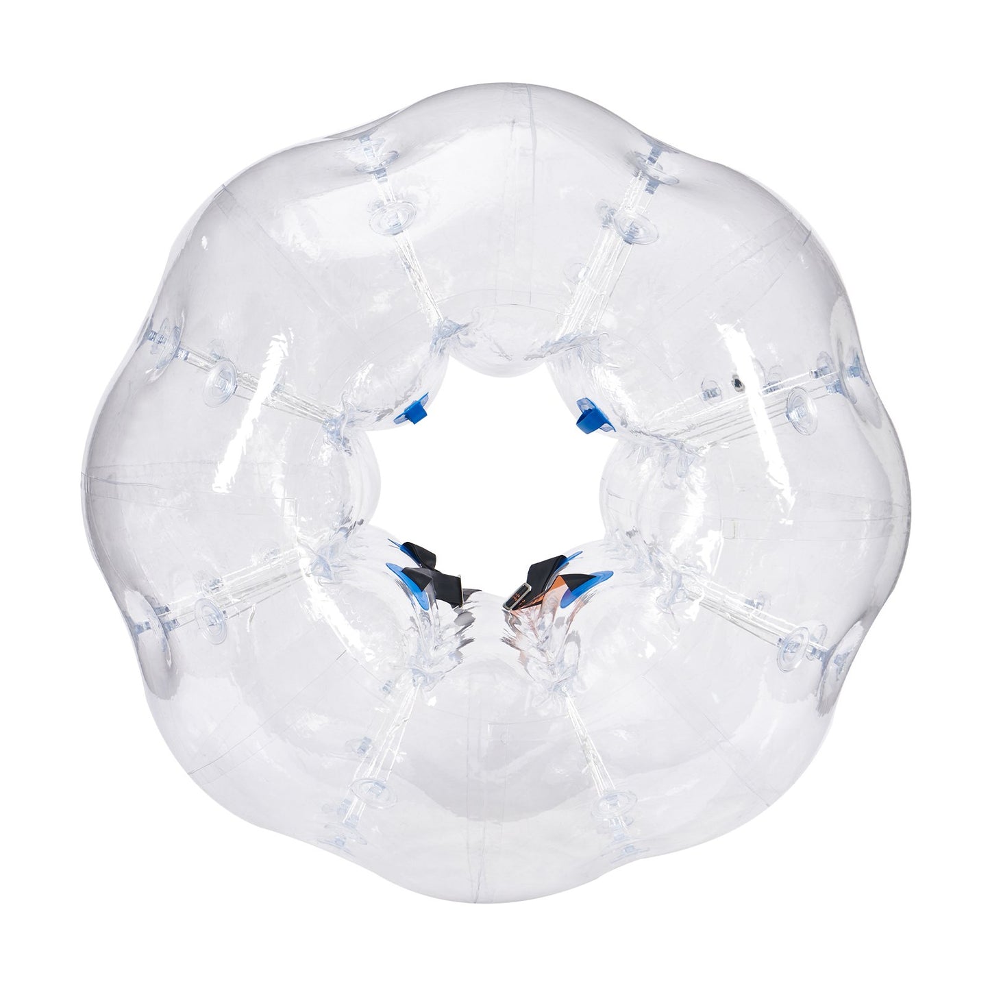 Aufblasbarer Bumper Ball, 1 Packung, 5 Fuß/1,5 m Body Sumo Zorb Bälle für Jugendliche und Erwachsene, 0,8 mm dicke PVC-Bubble-Bälle für menschliche Hamster für Teamspiele im Freien, Bumper Bopper-Spielzeug für Hof, Garten, Park