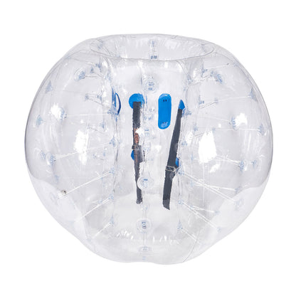 Aufblasbarer Bumper Ball, 1 Packung, 5 Fuß/1,5 m Body Sumo Zorb Bälle für Jugendliche und Erwachsene, 0,8 mm dicke PVC-Bubble-Bälle für menschliche Hamster für Teamspiele im Freien, Bumper Bopper-Spielzeug für Hof, Garten, Park