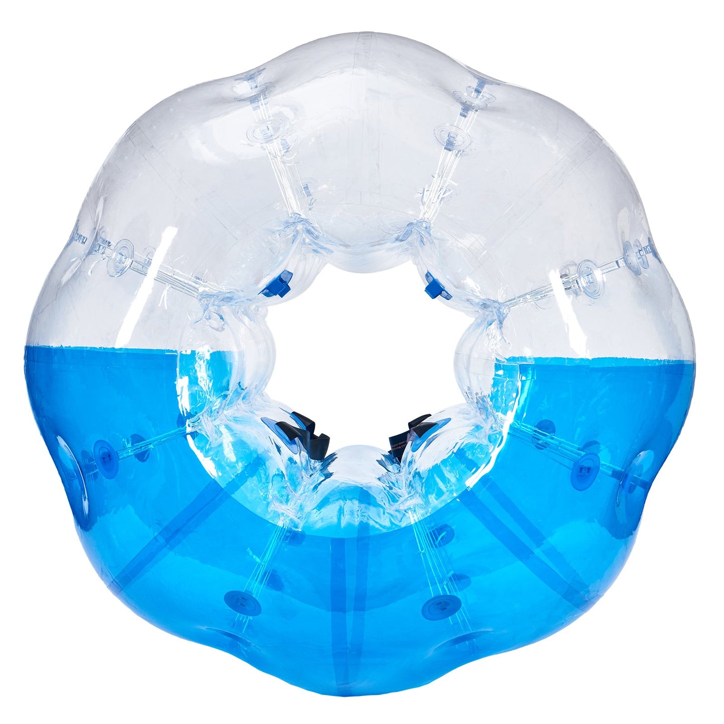 Aufblasbarer Bumper Ball, 1 Packung, 5 Fuß/1,5 m Body Sumo Zorb Bälle für Jugendliche und Erwachsene, 0,8 mm dicke PVC-Bubble-Bälle für menschliche Hamster für Teamspiele im Freien, Bumper Bopper-Spielzeug für Hof, Garten, Park