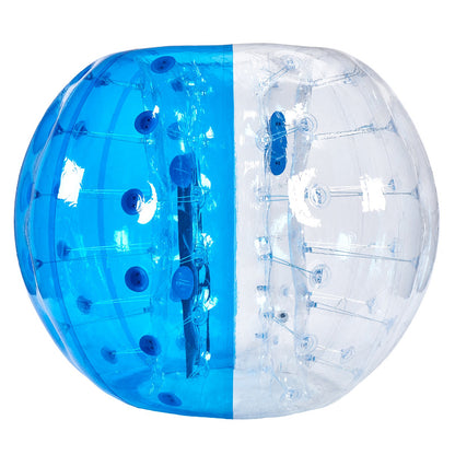 Aufblasbarer Bumper Ball, 1 Packung, 5 Fuß/1,5 m Body Sumo Zorb Bälle für Jugendliche und Erwachsene, 0,8 mm dicke PVC-Bubble-Bälle für menschliche Hamster für Teamspiele im Freien, Bumper Bopper-Spielzeug für Hof, Garten, Park