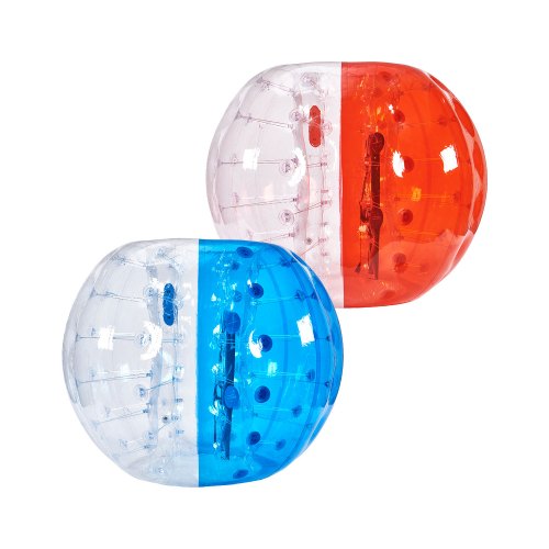 Inflatable Bumper Balls 2-Pack, 5FT/1.5M Body Sumo Zorb Balls for Teen & Adult, 0.8mm Thick PVC Human Hamster Bubble Balls for Outdoor Team Gaming Play, Bumper Bopper Toys for Garden, Yard, Park