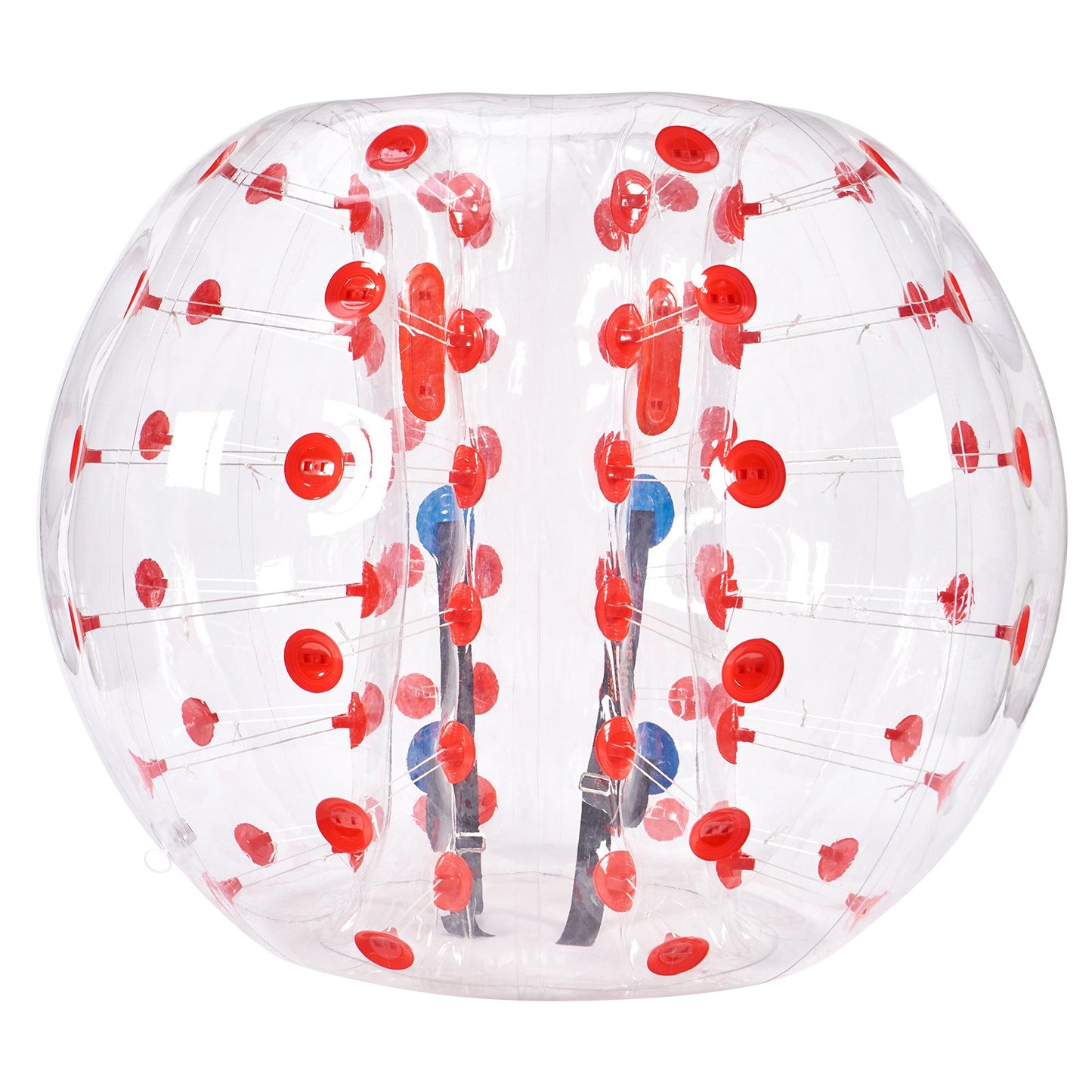 Aufblasbarer Bumper Ball, 1 Packung, 5 Fuß/1,5 m Body Sumo Zorb Bälle für Jugendliche und Erwachsene, 0,8 mm dicke PVC-Bubble-Bälle für menschliche Hamster für Teamspiele im Freien, Bumper Bopper-Spielzeug für Hof, Garten, Park