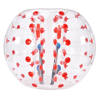 Aufblasbarer Bumper Ball, 1 Packung, 5 Fuß/1,5 m Body Sumo Zorb Bälle für Jugendliche und Erwachsene, 0,8 mm dicke PVC-Bubble-Bälle für menschliche Hamster für Teamspiele im Freien, Bumper Bopper-Spielzeug für Hof, Garten, Park