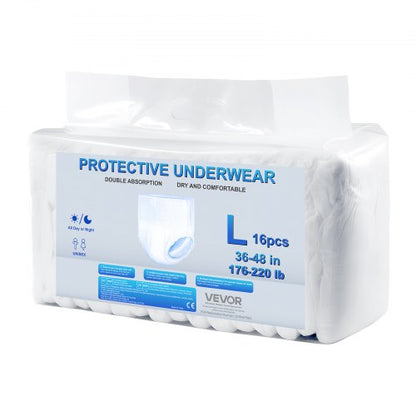 Inkontinenzunterwäsche für Erwachsene Schutzunterwäsche für Damen und Herren Größe L