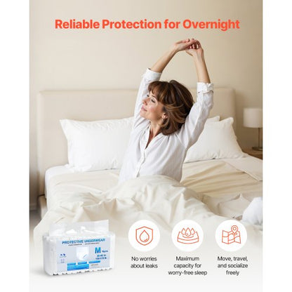 Inkontinenzunterwäsche für Erwachsene Schutzunterwäsche für Damen und Herren Größe M