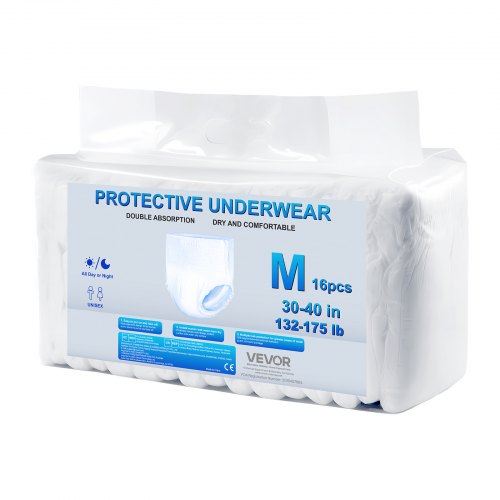 Inkontinenzunterwäsche für Erwachsene Schutzunterwäsche für Damen und Herren Größe M