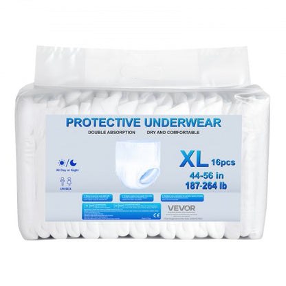 Inkontinenzunterwäsche für Erwachsene Schutzunterwäsche für Damen und Herren Größe XL