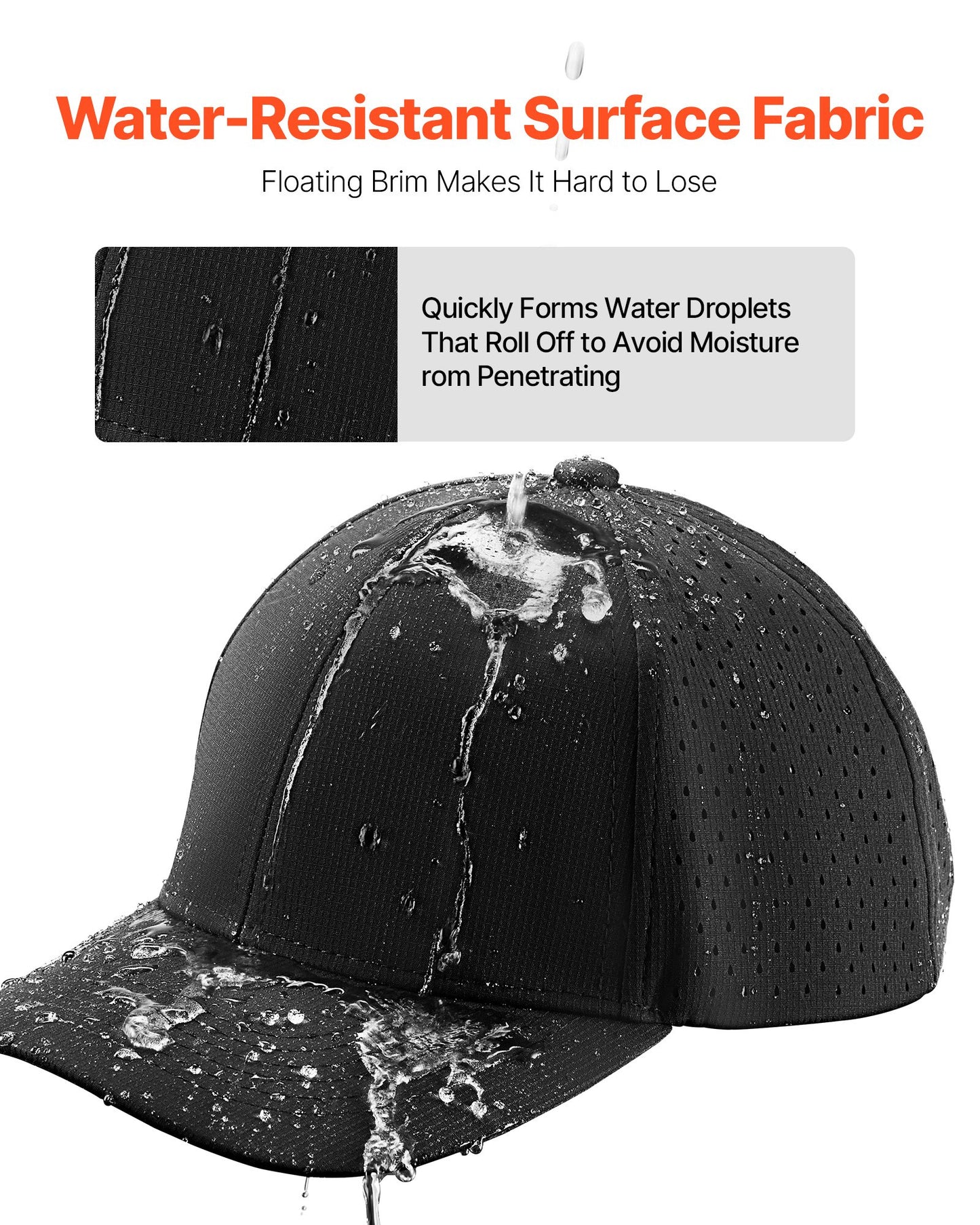 Baseball Cap, Plain Baseball Hat with Breathable Fabric, Adjustable Size, Lightweight Summer Thin Sports Caps Ideal for Running, Workouts, or Outdoor Activities, 1 Pc, Black