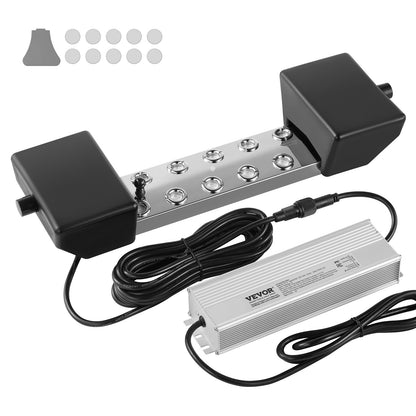 10 Head Ultrasonic Mist Maker 7000mL/H Ultrasonic Fogger IP67 Vattentät