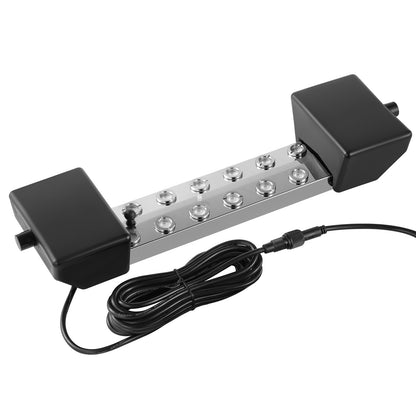 12 Kopf Ultraschall Nebel Maker 9000mL/H Ultraschall Fogger IP67 Wasserdicht