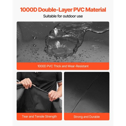 Vattenlagringsblåsa, 540L Vattenlagringsbehållare, 1000D PVC Storkapacitet Mjuk Påse Blåsa, Hopfällbar Bärbar För Trädgårdsbevattning, Camping, Husbil, Nödanvändning - Svart |  EU