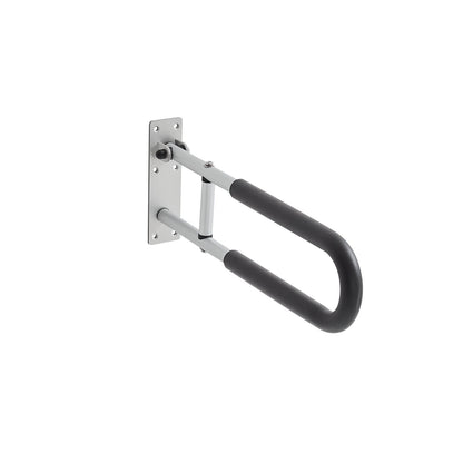 Folding Toalett Säkerhetsskena 23,8 In 300 Lbs Lastkapacitet Handikapphandtag