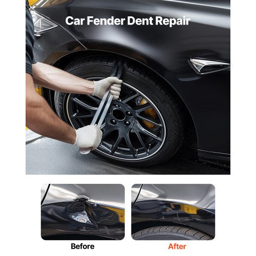 Dent Kit Car Fender Damage Repair Tool Flat Bar Car Dent Removal | EU