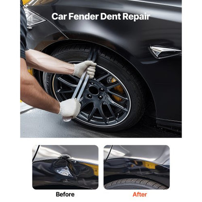 Dent Kit Car Fender Damage Repair Tool Flat Bar Car Dent Removal | EU