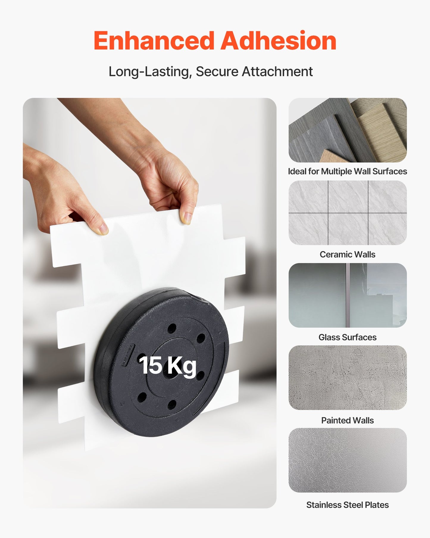 Peel and Stick Backsplash 10-Sheet, 12 x 12 x 0.78 inch / 305 x 305 x 2.0 mm Self-Adhesive Wall Tiles, Stick on Subway Tile Backsplash for Kitchen, 3D Back Splashes for Bathroom, Tile-Look