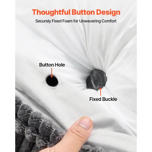 Huvudgavelkudde Queen Wedge Huvudgavelkudde med 2 fickor och nackstöd