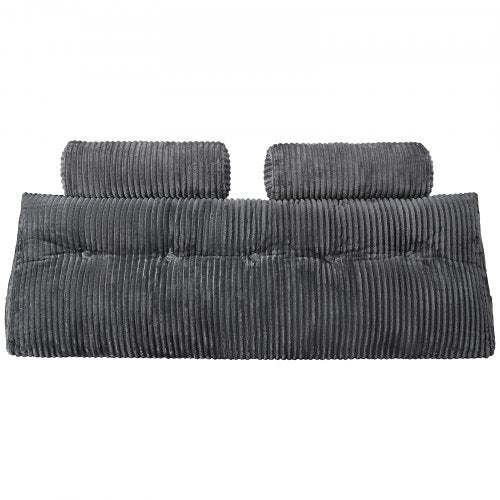 Huvudgavelkudde Queen Wedge Huvudgavelkudde med 2 fickor och nackstöd