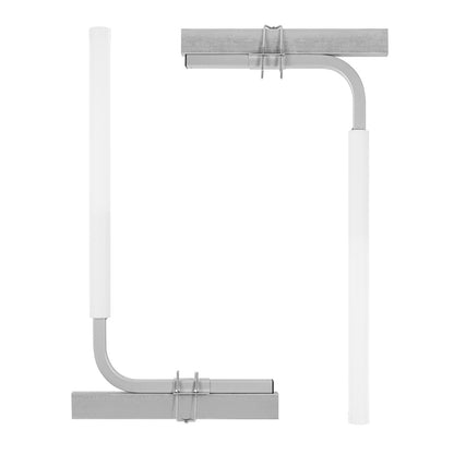 Boat Trailer Guide, 40″ Adjustable Design Trailer Guide Poles, 2PCS High-Hardness Steel Trailer Guide-Ons, Trailer Guides with PVC Pipe Posts, for Ski Boat, Fishing Boat or Sailboat Trailer