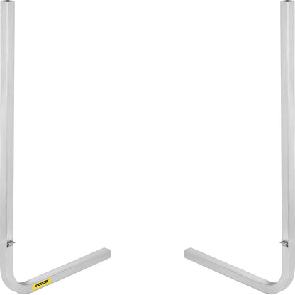 Boat Trailer Guide-ons, 46\", ett par aluminium Trailer Guider, rostbeständiga trailerguider med justerbar bredd, monteringsdelar ingår, för skidbåt, fiskebåt eller segelbåt trailer