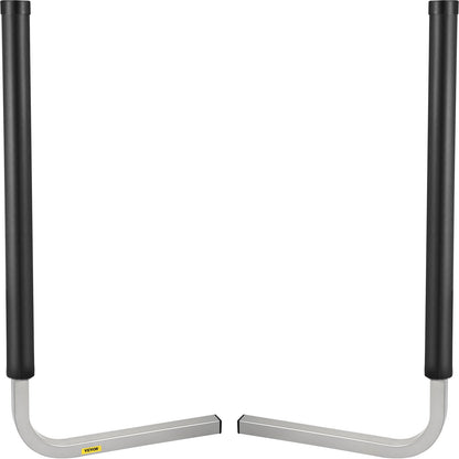 Boat Trailer Guide-ons, 40\", 2PCS Rustproof Galvanized Steel Trailer Guide ons, Trailer Guides with Black PVC Pipes, Mounting Parts Included, for Ski Boat, Fishing Boat or Sailboat Trailer