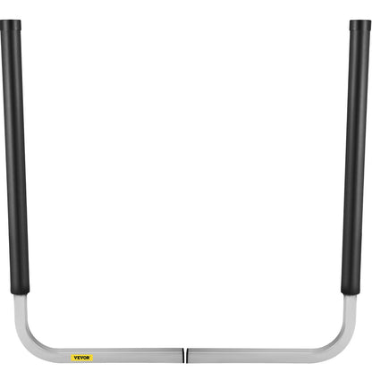 Boat Trailer Guide-ons, 40\", 2PCS Rustproof Galvanized Steel Trailer Guide ons, Trailer Guides with Black PVC Pipes, Mounting Parts Included, for Ski Boat, Fishing Boat or Sailboat Trailer