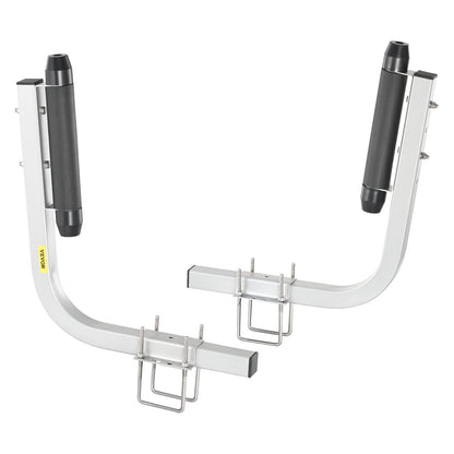 Marine Trailer Guide Set, 20.5” Flexibly Adjustable Poles, Pair of Steel Anti-Rust Guides, Durable Roller Support for Ski, Fishing, or Sailboat Trailers 2024