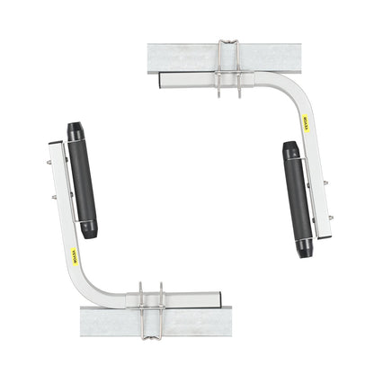 Marine Trailer Guide Set, 20.5” Flexibly Adjustable Poles, Pair of Steel Anti-Rust Guides, Durable Roller Support for Ski, Fishing, or Sailboat Trailers 2024