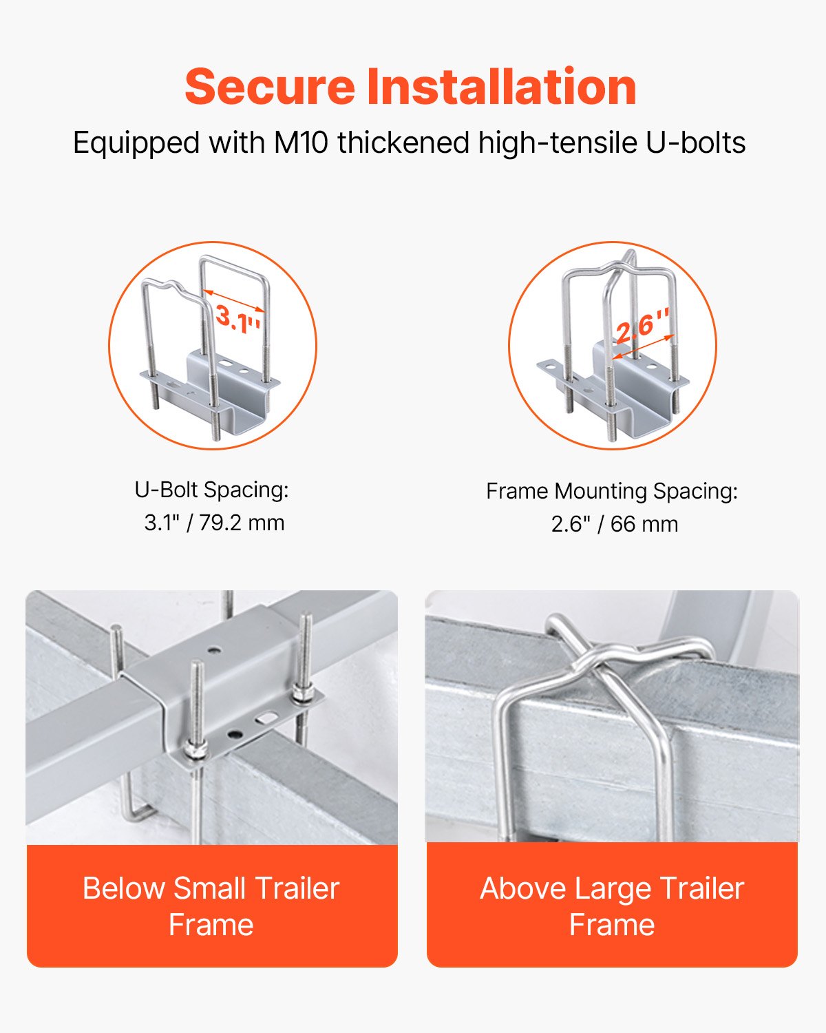 Marine Trailer Assistant, 27.6” Flexibly Adjustable Bunk Guide-Ons, Pair of Durable Steel Support Poles, Robust Roller Guide, Suitable for Ski Boats, Fishing Boats, or Sailboats 20