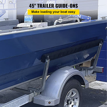 Boat Trailer Guide-on 45" π-shape Trailer Guide on w/matt padded boards