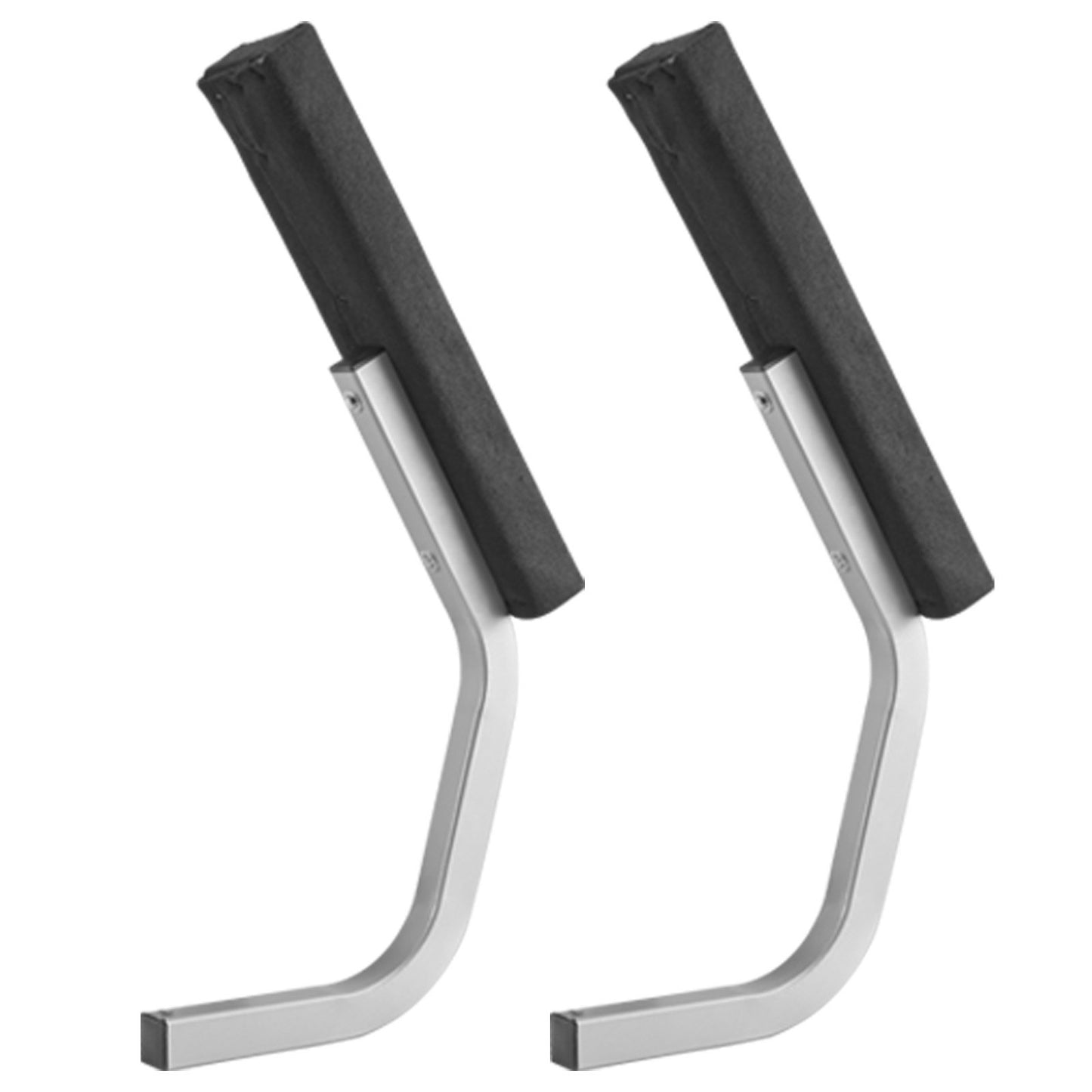 Bootsanhänger-Führung, 24 Zoll, ein Paar Anhänger-Ponton-Bettbrett-Führungen, Anhängerführungen aus Stahl, komplettes Montagezubehör im Lieferumfang enthalten, für Skiboot-, Fischerboot- oder Segelbootanhänger