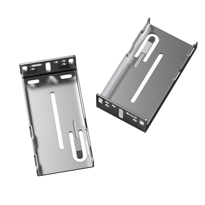 Drawer Slides Brackets, 10 Pairs Drawer Rails for 100 LBS Side Mount Ball Bearing Rail, Heavy Duty Cabinet Drawer Bracket for Dresser Drawer Track Runners, Kitchen Replacement Part for DIY