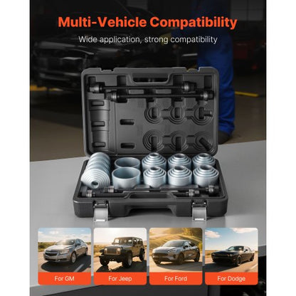 Pull and Press Sleeve Set Bushing Bearing Removal Insertion Tool Set 36 Pieces | EU