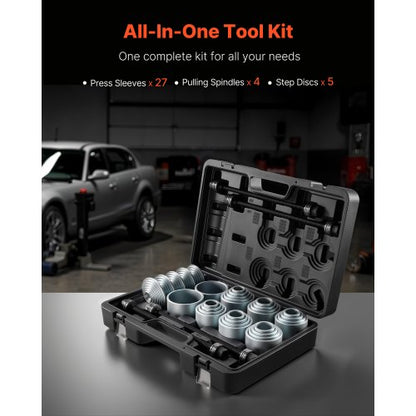 Pull and Press Sleeve Set Bushing Bearing Removal Insertion Tool Set 36 Pieces | EU