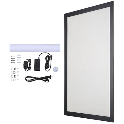 Picture Frame Poster Frame LED Light Box 610x914mm Movie Posters Black