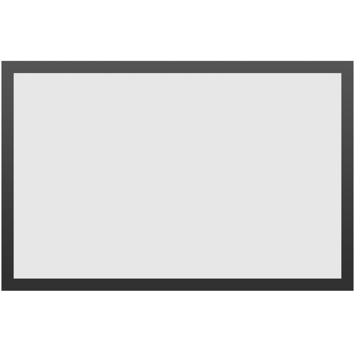 LED Poster Frame in Black, 24" x 36" Photo Frame, Sidewalk Sign for Advertising Display, Picture Aluminum Frame with Backlighting LED Light Box, Horizontal & Vertical Formats for Wall, Single