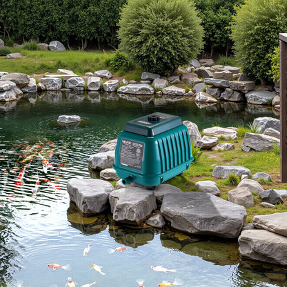 Linear Air Pump, 2219.04 GPH Air Flow, Septic Aerator Pump, Aeration System for 11 ft Deep Ponds, Fit for Septic Tanks, Aquariums, Waste Treatment, Seafood Restaurants, Fish Farms, Hydroponics