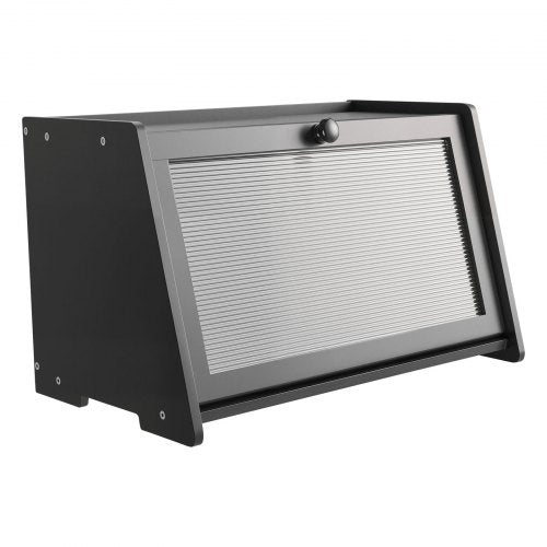 Bread Box for Kitchen Counter Large Capacity Bamboo Storage Container