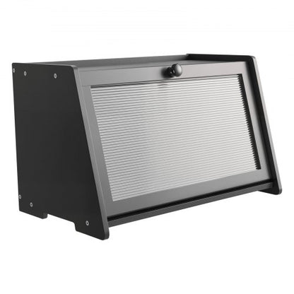 Bread Box for Kitchen Counter Large Capacity Bamboo Storage Container