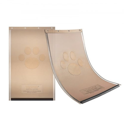 Pet Door Replacement Flap, Compatible with Flap Pet Doors, Measures 5.25" x 8.13" Longer Lasting, Weather-proof, Thickened PVC Dog Door Replacement Flap with Long Magnetic Strip (Small)
