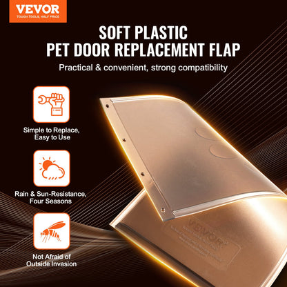 Replacement Pet Door 5.25" x 8.13" Compatible with Pet Doors
