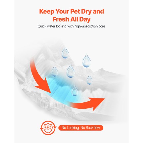 Disposable diapers for male dogs Super absorbent diapers for male dogs XS 144 pcs