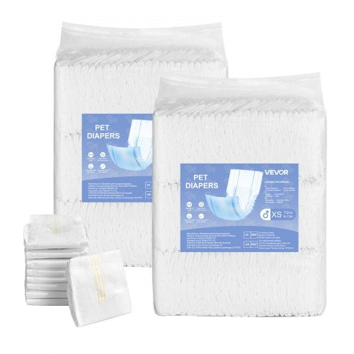 Disposable diapers for male dogs Super absorbent diapers for male dogs XS 144 pcs