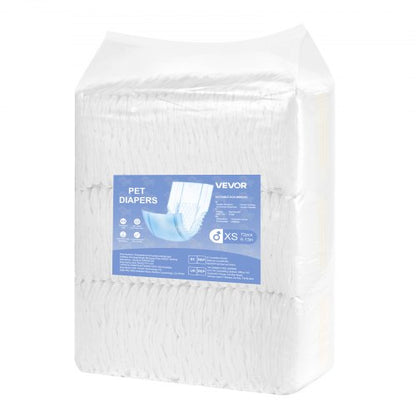 Disposable diapers for male dogs Super absorbent diapers for male dogs XS 144 pcs