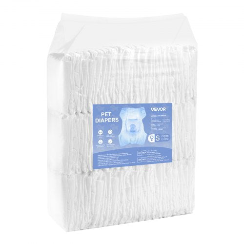 Disposable diapers for dogs Super absorbent diapers for female dogs Size S 144