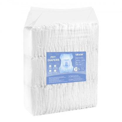 Disposable diapers for dogs Super absorbent diapers for female dogs Size S 144