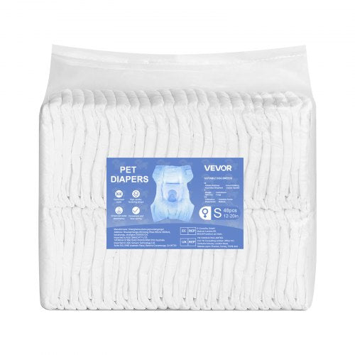 Disposable diapers for dogs Super absorbent diapers for female dogs Size S 96