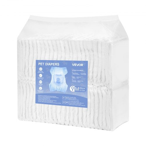 Disposable diapers for dogs Super absorbent diapers for female dogs M size 96 pcs