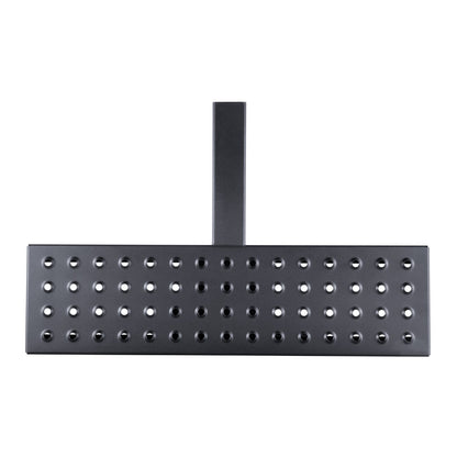 Hitch Step för 2" mottagare Universal Trailer Bogsering Bakre stötfångare Stål