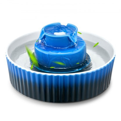 Ceramic Cat Fountain 2.1 L Cupcake Pet Fountain for Cats and Dogs | EU