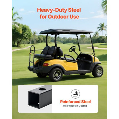 golfbilsstödshandtag för baksätet för de flesta golfbilar med metallfotplattor |  EU